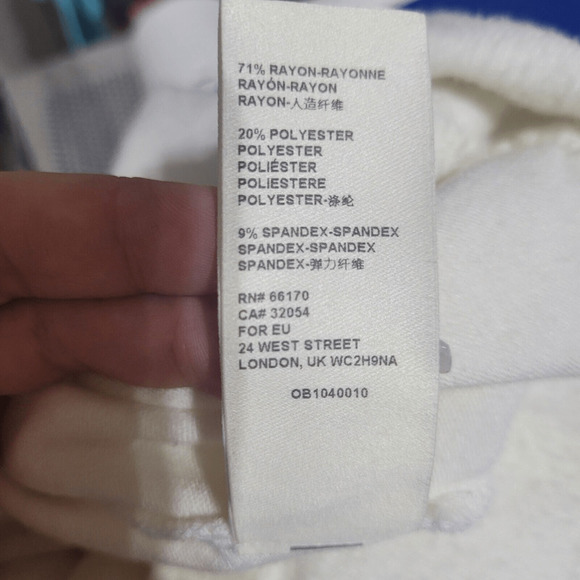 Free People We The Free Flaunt It Long Sleeve Tee In lvory M - Picture 6 of 6